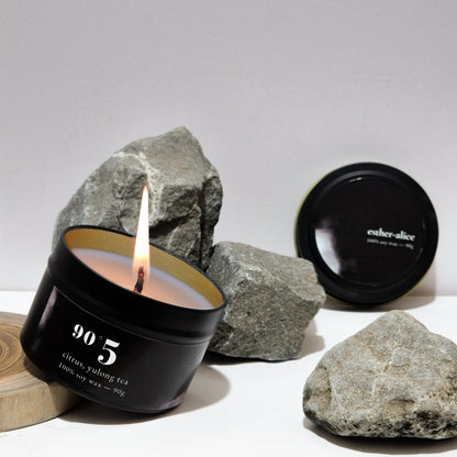 90°5 Citrus Yulong Tea Scented Candle - 90g