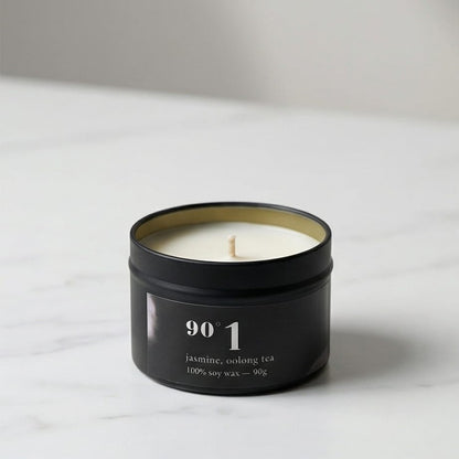 90°1 Jasmine Oolong Tea Scented Candle | 100% Soy Wax | 90g
